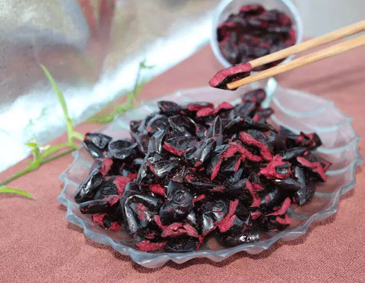 广东榄角黑榄角乌橄榄角油榄无核咸榄肉杂咸开胃下饭小菜特产半斤咸香