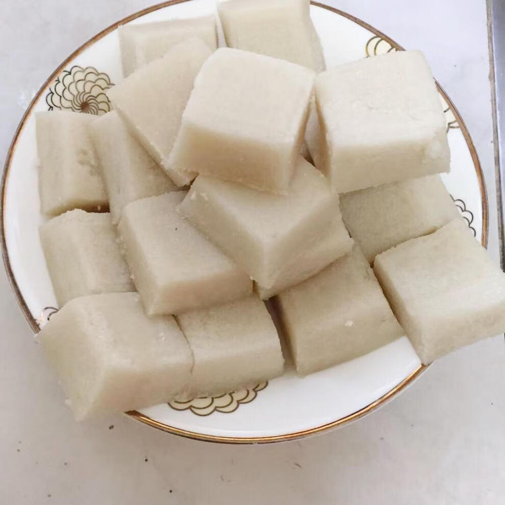 顺丰直达苏北年糕杂粮糕黑糯米红米荞麦糯米糕小方糕东台特产年货粘糕