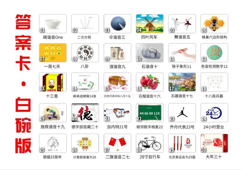 宝利嘉极速急速60秒团队挑战30张卡片趣味拓展培训游戏教具器材道具