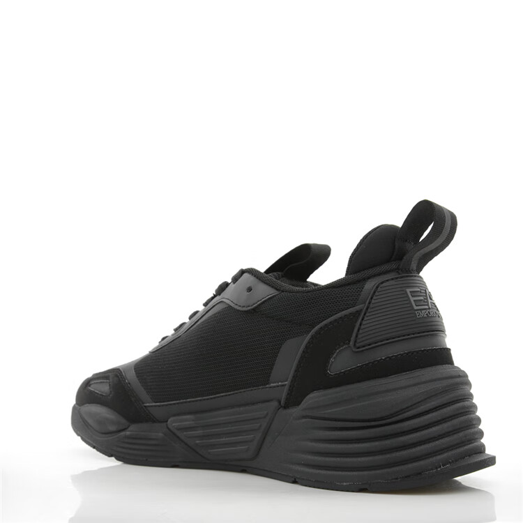 阿玛尼(armani) 男士鹰标老爹鞋低帮鞋透气运动鞋男鞋 黑色 q603 40