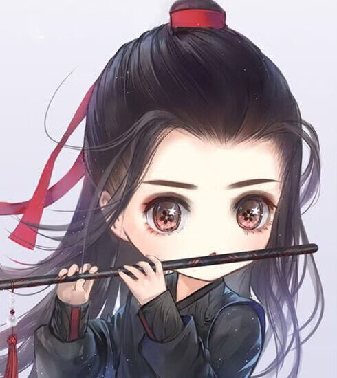 5d钻石画满钻q卡通陈情令蓝忘机魏无羡魔道祖师十字绣diy手工定制 吹