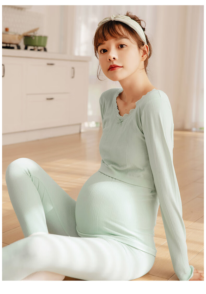 米度丽哺乳上衣孕妇秋衣春秋保暖内衣喂奶衣打底衫内搭产后月子服秋