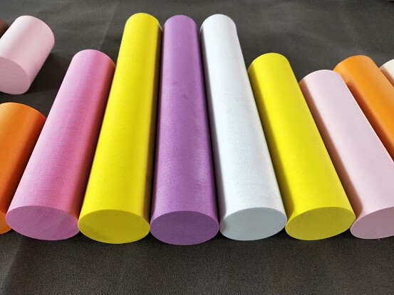 eva圆柱 彩色泡沫棒 实心圆棒 游泳棒玩具道具棒 填充棒 泡棉柱子