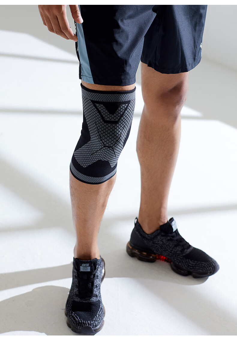 安踏运动护膝男女通用款2022夏季新品新款篮球跑步骑行羽毛球健身护膝