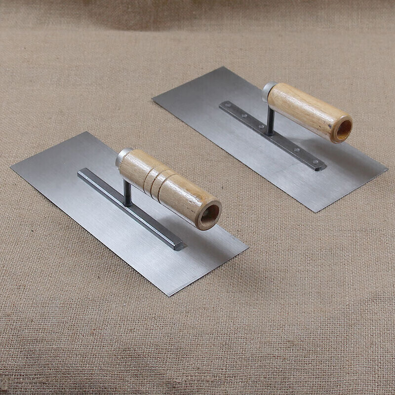 泥板泥抹子泥工铁板油漆工瓦匠抹泥板水泥刀泥灰板抹灰板 叶老三 木柄