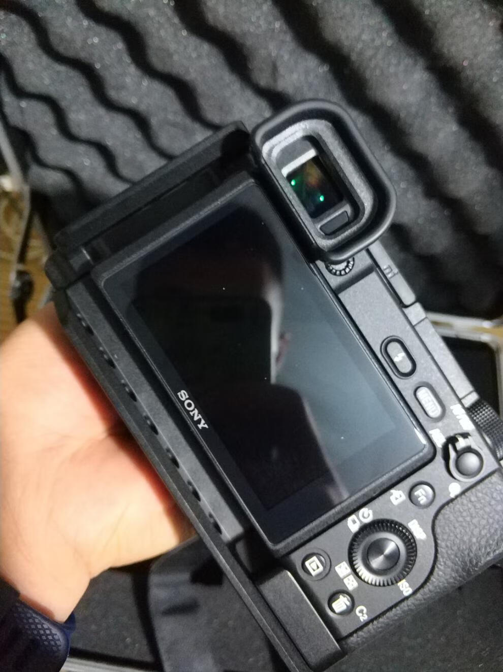 升级索尼a6400微单相机l型竖拍板快装板a6300外接麦克风a6100金属