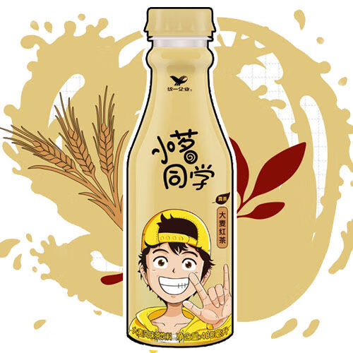 冷泡茶溜溜哒饮料480ml青柠红茶小明同学 冰橘绿茶5瓶