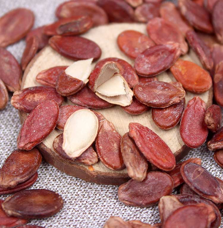 正林 红瓜子280g袋装果干果熟的红西瓜子大籽大片办公休闲零食 (红