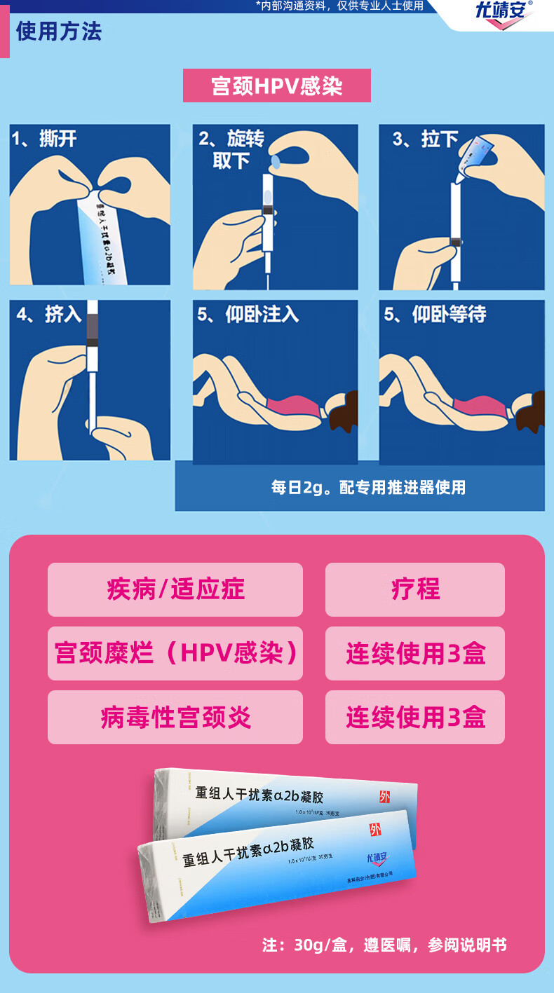 低至140盒兆科尤靖安重组人干扰素α2b凝胶30g1支盒1盒装￥145盒