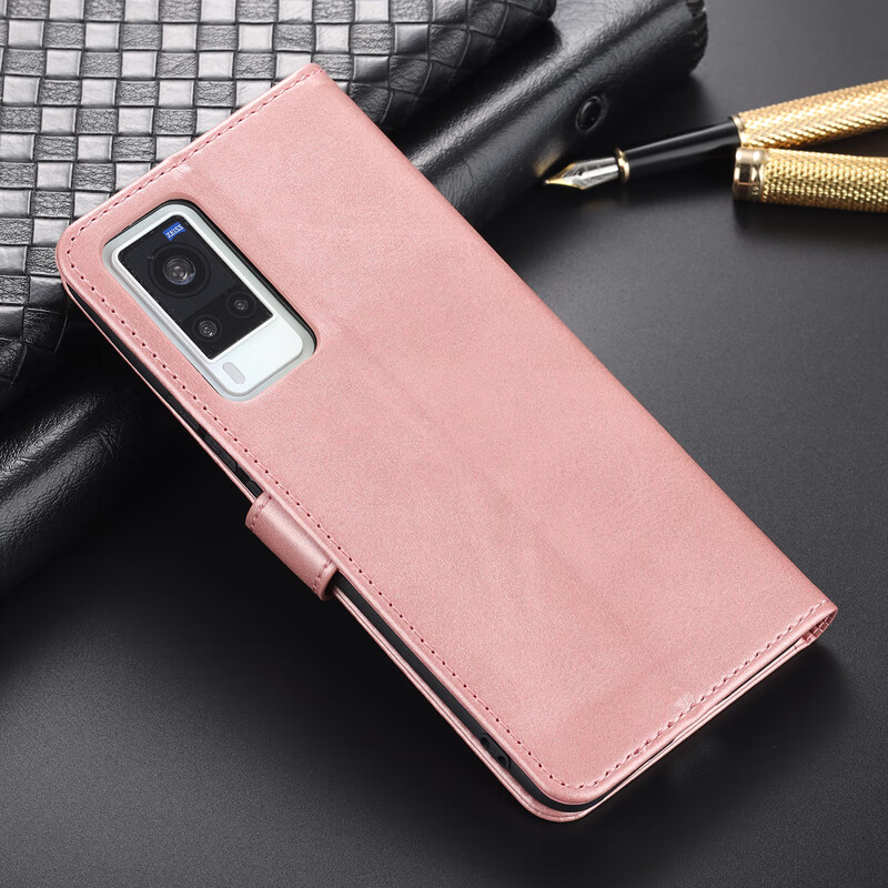 壳百变vivox60手机壳全包防摔x60pro磨砂纹套viv0硅胶翻盖钱包式男女