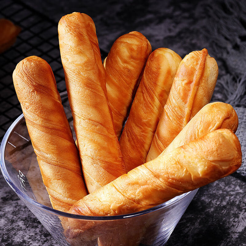 比比赞手撕棒手撕面包奶香味营养早餐代餐饱腹食品整箱批发奶香味300g