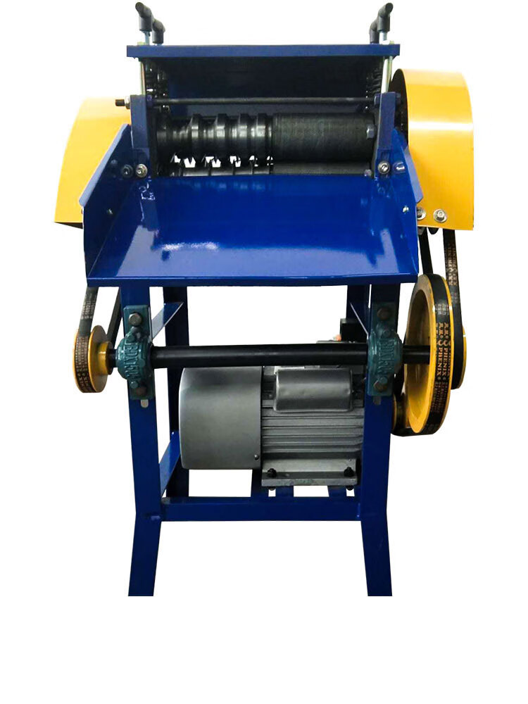 废铜线去皮扒线皮机拔线机全自动家用废旧电线电缆剥皮jq63不带电机