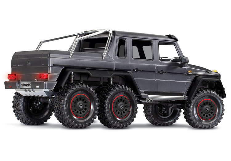 大型6驅越野車trx6大gg63amg6x6六驅越野攀爬整車到手玩黑色副廠2s