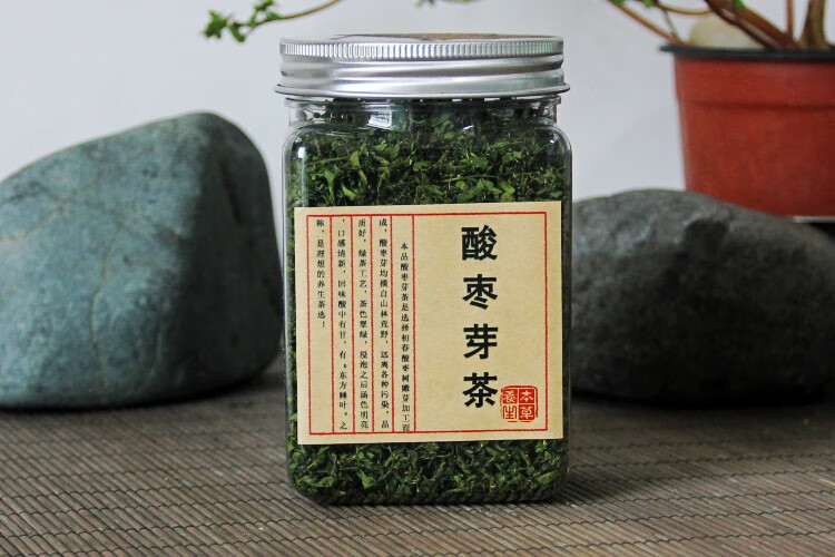 酸棗葉茶酸棗仁葉子棗葉茶葉嫩芽新茶睡眠養生茶 九九和仁【圖片 價格