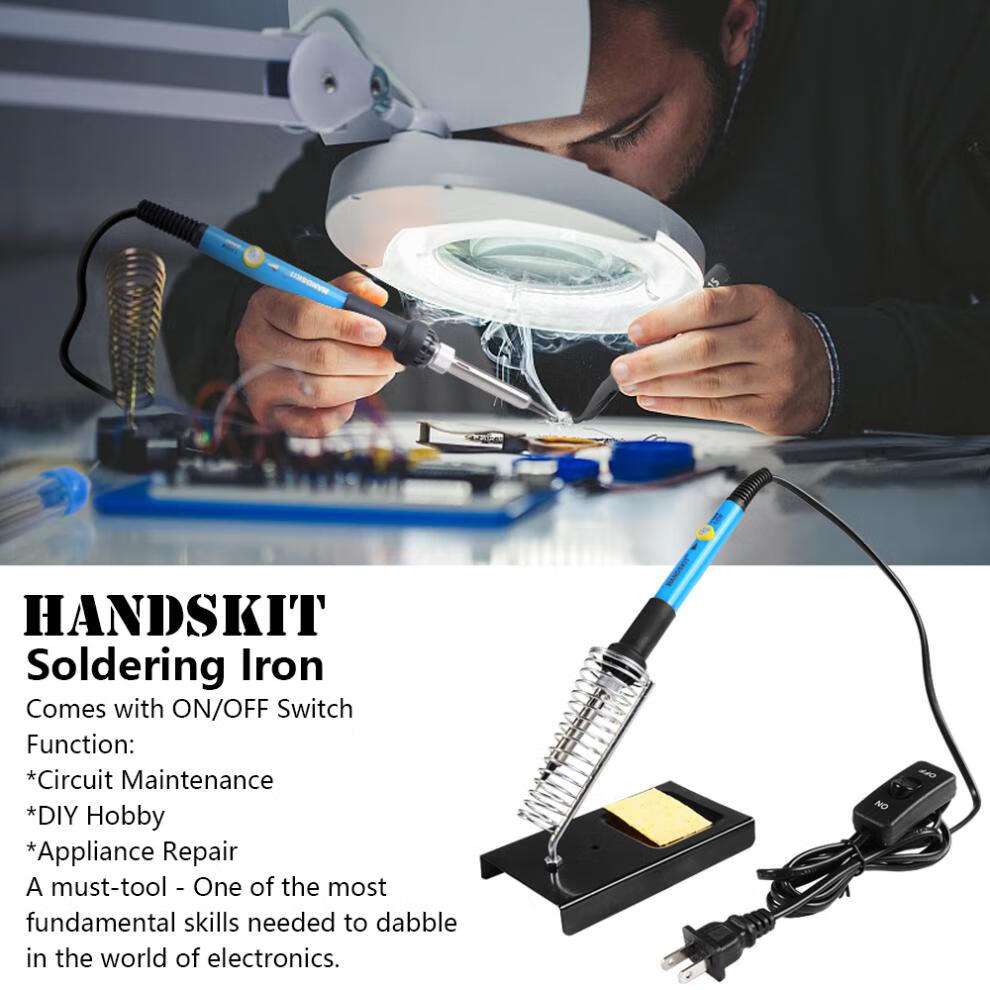 电烙铁套装家用110v220v60w烙铁螺丝刀套装维修焊接工具捷角k款塑料