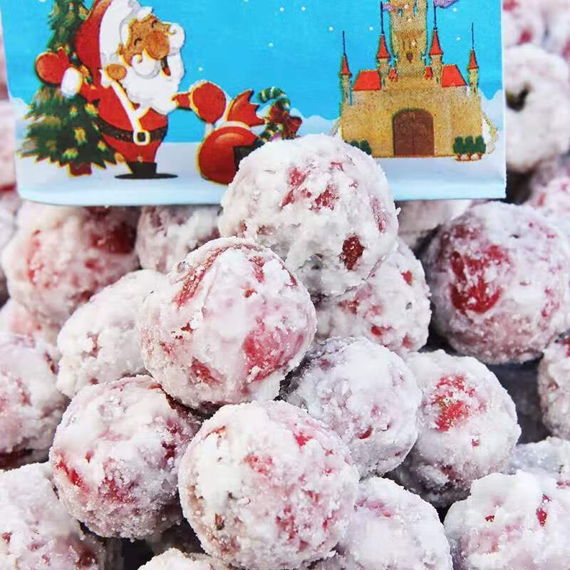 冰糖雪球 250g 糖炒山楂滚雪球新鲜山楂冰糖葫芦雪丽球办公开胃小零食