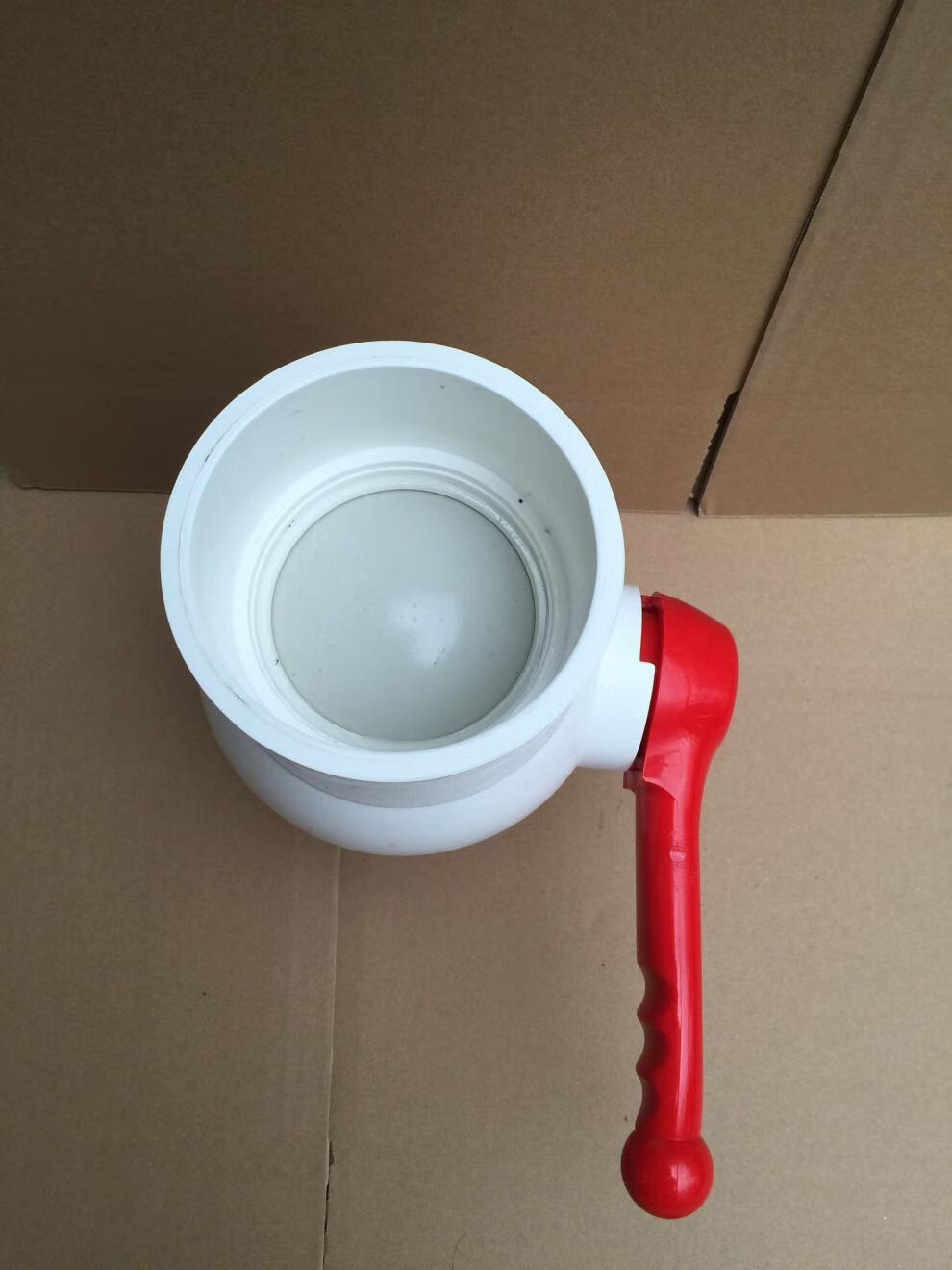 破损包赔水管塑料球阀110球阀开关止水阀门4寸下水管排污管球阀白色