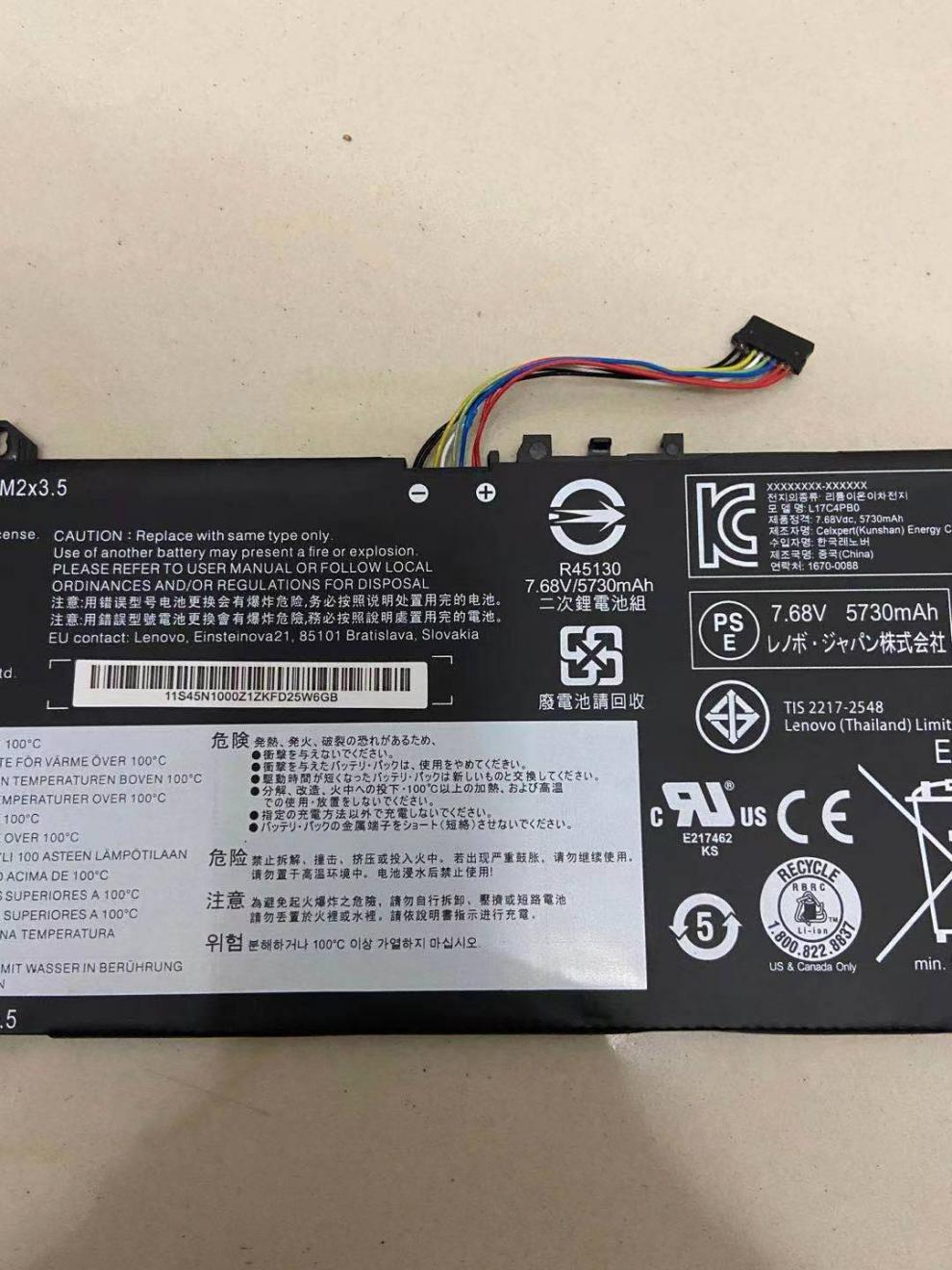 联想lenovo小新air14ikbr15ikbr14arr15arr笔记本电池小新air15ikbr