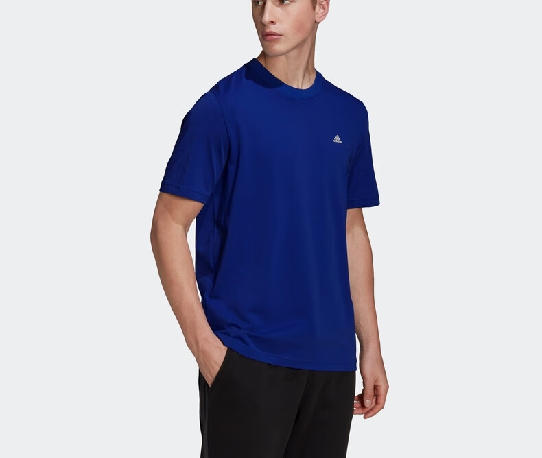 adidas阿迪达斯官网男装夏季运动短袖t恤h56353 钴蓝 a/xs(170/88a)