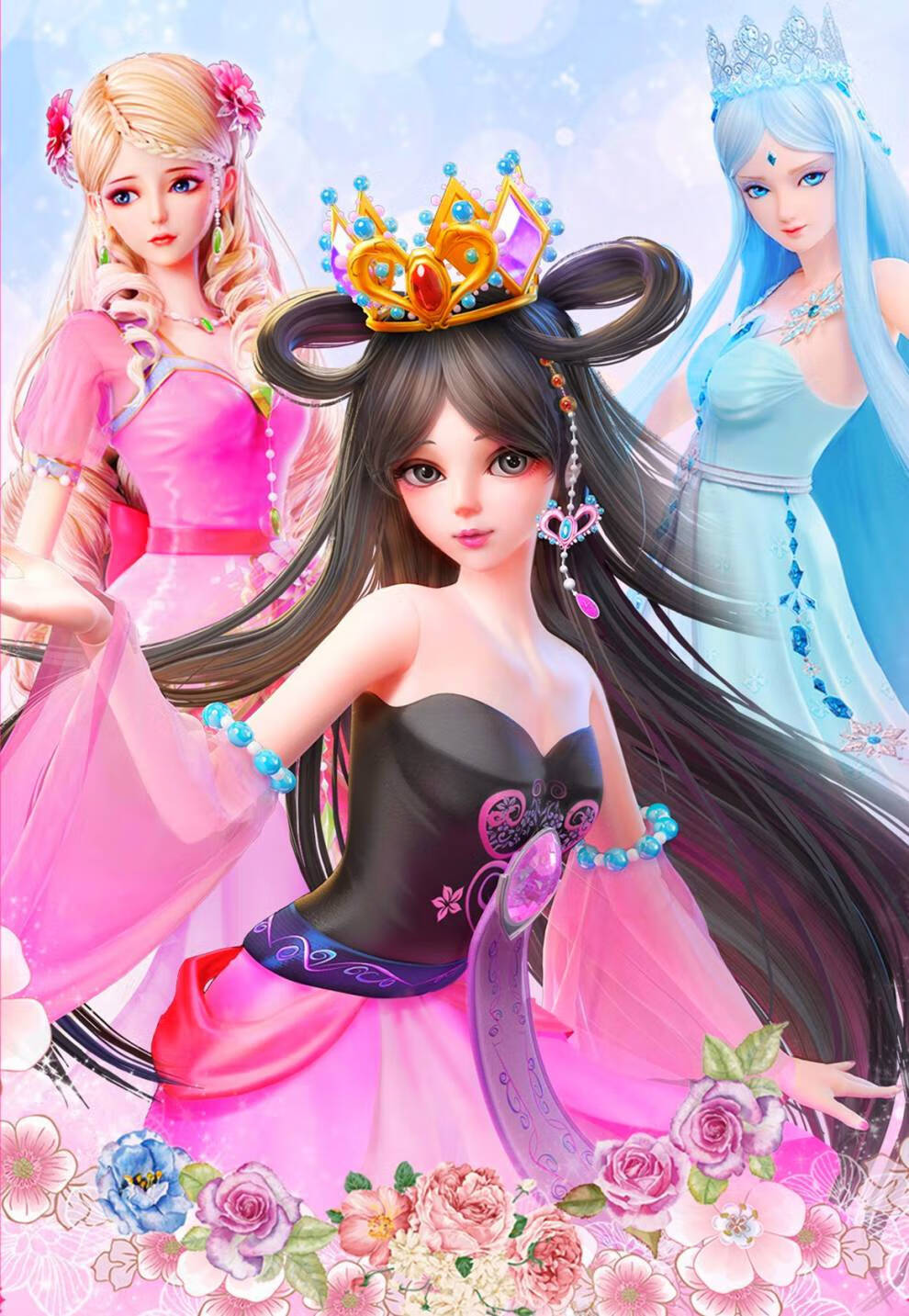 叶罗丽精灵梦拼图木质拼图300片定制叶罗丽拼图儿童玩具精灵梦5001000