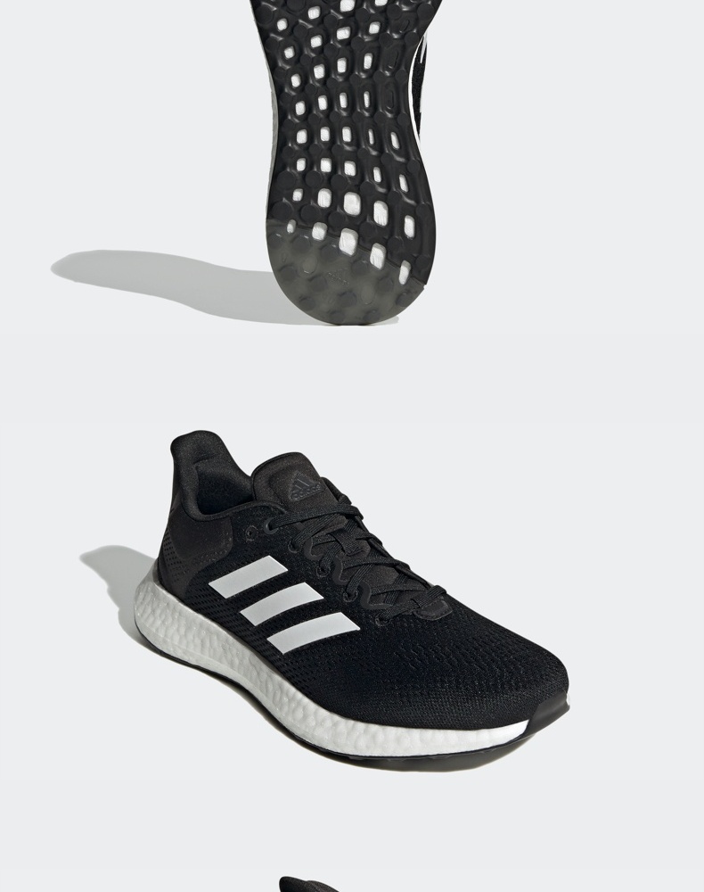 阿迪达斯adidas pureboost 21 男女低帮跑步运动鞋gy5095 gy5094 40
