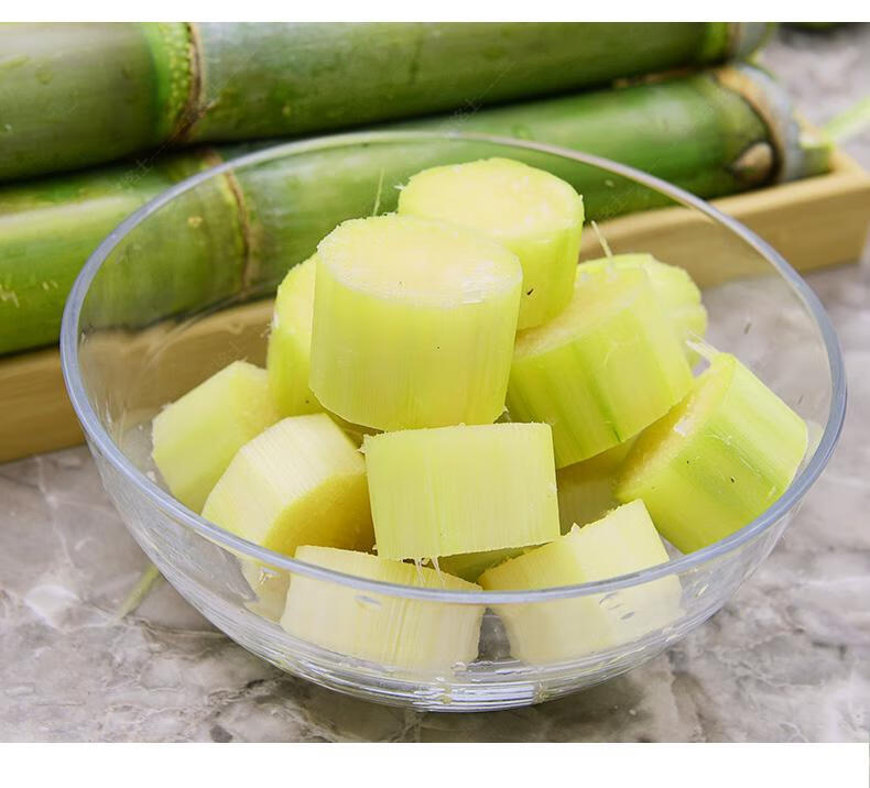 陶山甘蔗青皮绿皮甘蔗现发新鲜水果当季整箱果蔗 9斤