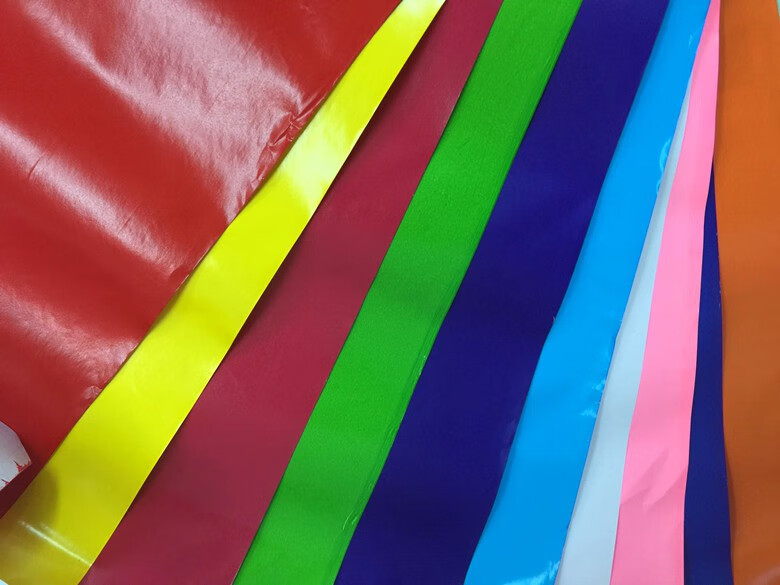 30克80克彩色蜡光纸单面油光纸手工剪纸儿童折纸大张 咖啡10张 30克