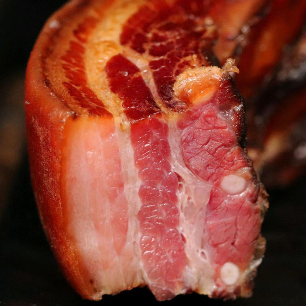 陕西安康腊肉陕南正宗腊肉农家特产柴火烟熏肉五花肉后腿肉土猪肉