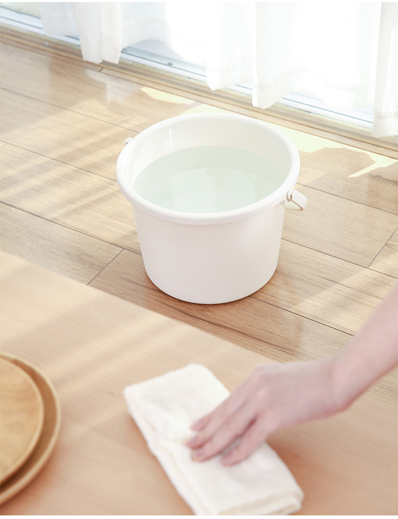塑料水桶家用带盖手提洗衣桶大容量储水装水盆桶套装学生宿舍用 脸盆