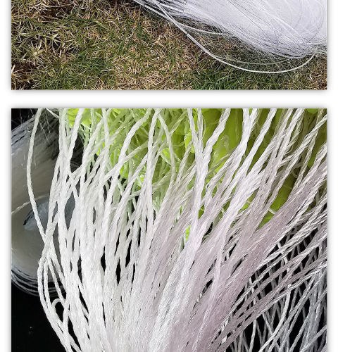 渔网三层鱼网沉网捕小鱼网白条网丝网浮网白丝鲫鱼加重100米三层12