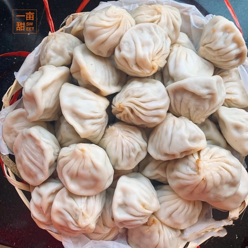 杭笼记小笼包嵊州鲜肉灌汤包杭州特产速冻早餐袋装鲜肉馅3包江浙沪皖