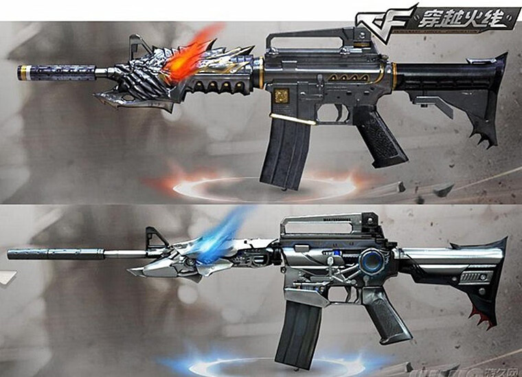 和平玩具枪精英穿越周边黑骑士毁灭巴雷特暗杀神模型合金 无影ak47(22