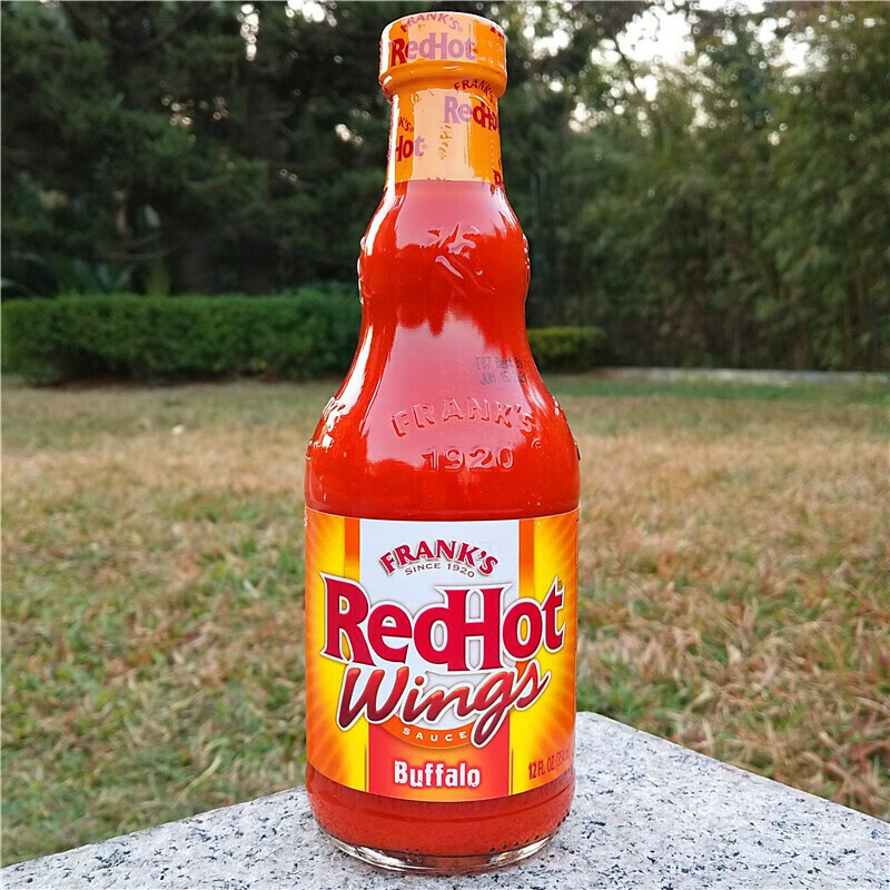 弗兰克斯布法罗辣鸡翅调味酱franks red hot wings sauce buffalo 354