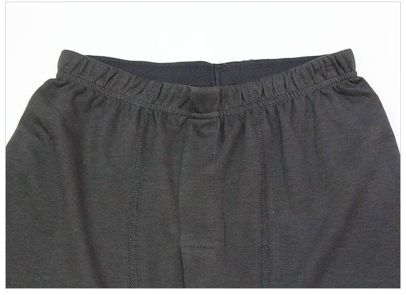 浪莎秋衣内衣裤橄榄绿秋裤套装棉男士北方保暖贴身棉毛衣裤w绿色保暖