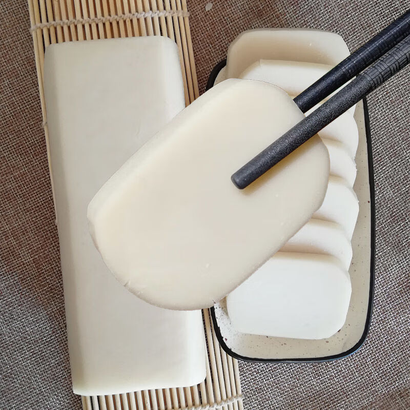 云南特产蒙自香米饵块保鲜真空筒子烧饵块900g 手工年糕片饵块粑 香米