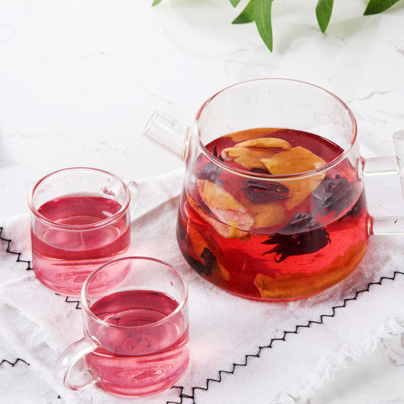 陈皮洛神花茶 九制陈皮洛神花茶太干二酸菜鱼茶水间禾维司玫瑰茄橘