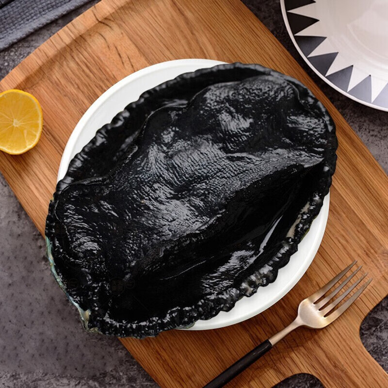 海泽鲜原生态9年黑金鲍鲍鱼整只550450g新西兰深海活捕大鲍鱼海鲜水产