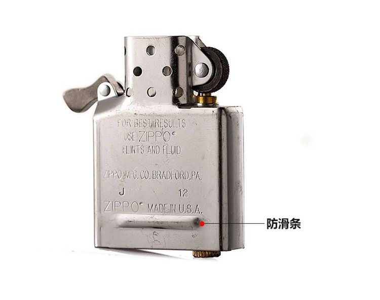 美国之宝zippo内胆原装防风煤油打火机银色芝宝通用常规内胆机芯配件