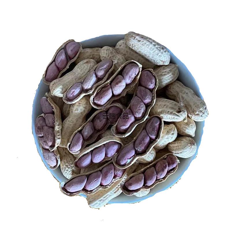 正宗花生紫衣花生闽西特产农家自种水煮湿烤二三四粒香脆1000g