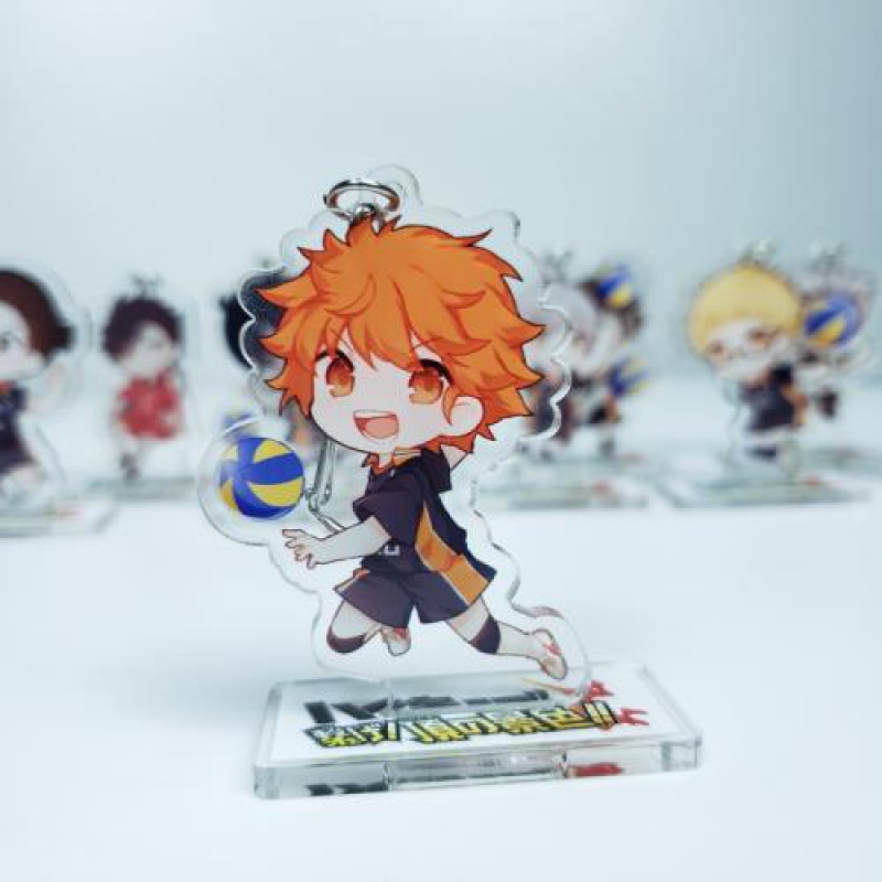 同人日向翔阳影山周边亚克力挂件钥匙扣q版动漫周边 款式13 拍3免一不
