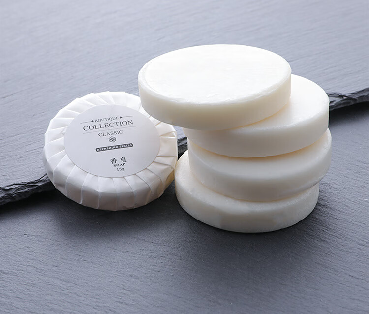 300个 15g酒店宾馆小肥皂民宿客房专用圆形小香皂定制【图片 价格