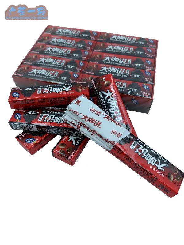 刻凡(comefun) 严选好物/大咖说神剑口香糖咖啡味清新口气拼团实惠