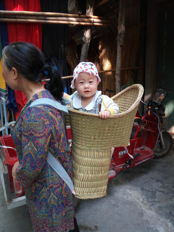 婴儿背篓竹编背篼娃娃童宝宝小孩凉背筐背椅背带椅子夹背儿竹编普通