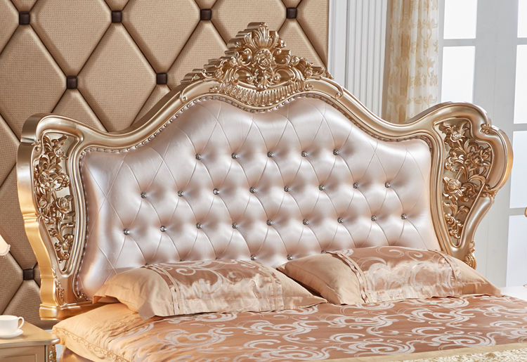 威赛星床靠背板欧式床头板软包床头靠背板双人烤漆床头18米公主床头