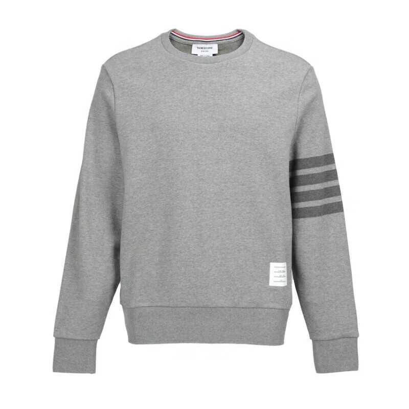 【中检鉴定】汤姆 布朗(thom browne) 卫衣 男士经典条纹圆领套头卫衣