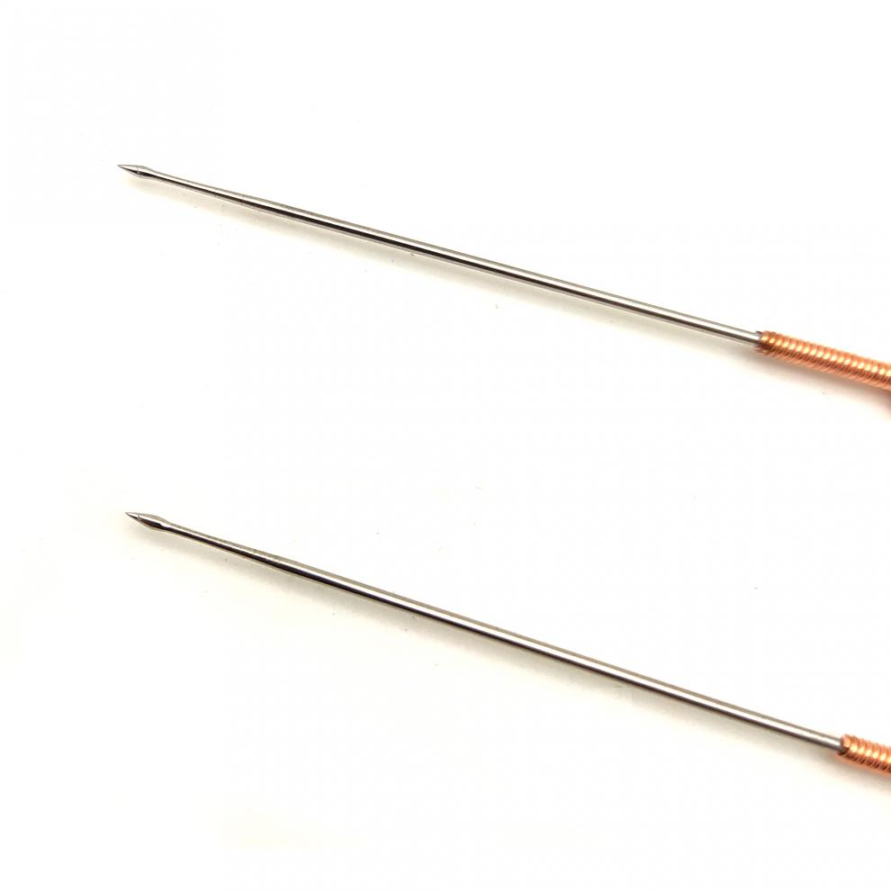 仿古圆利针圆利针盘龙柄圆利针通针易针圆利针灸针单支价