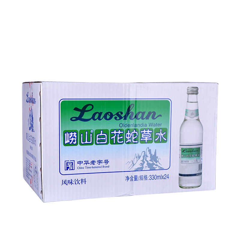 崂山白花蛇草水330ml 24瓶整箱难喝风味饮料网红水百花舌蛇草水 图片价格品牌报价 京东
