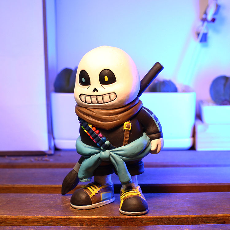 傳說之下手辦 傳說之下ink sans undertale周邊骷髏兄弟模型擺件男生