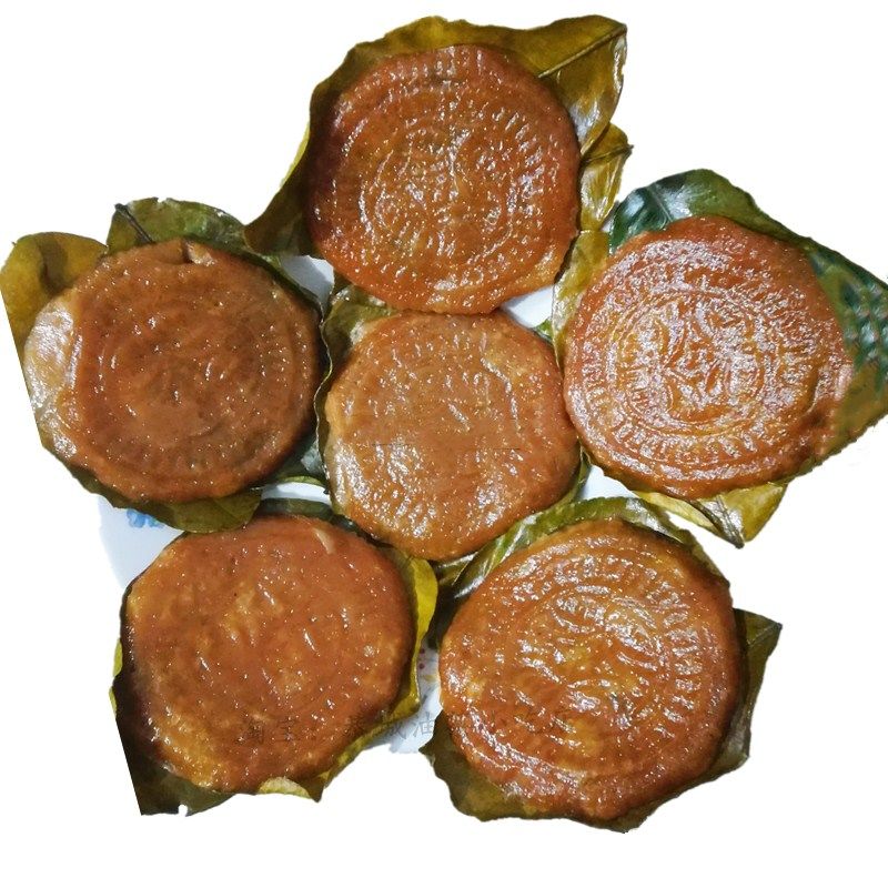 广西桂林恭城油茶特产小吃糍粑糯米印子粑叶子粑印子粑10个绿豆沙馅甜