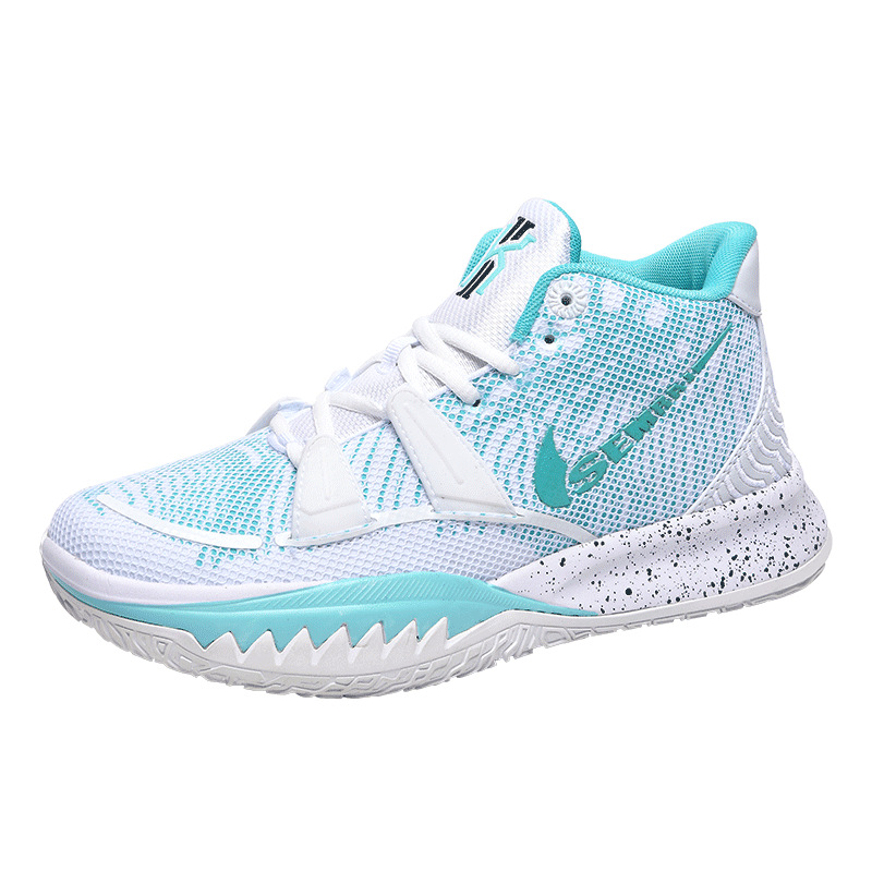 欧文领跑潮流休闲运动欧文7橡胶底篮球鞋网面学生莆田潮鞋皇家蓝39